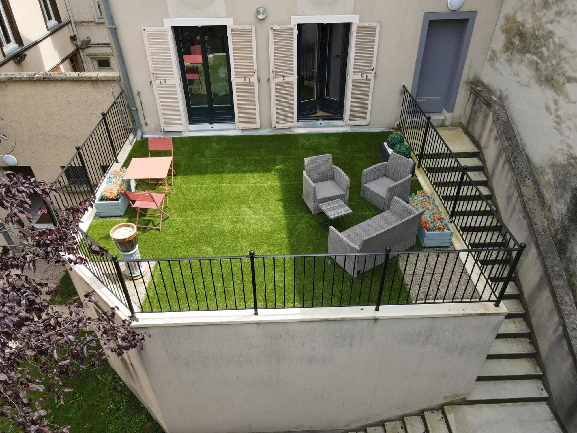 Апартаменты Les Terrasses Du Bouchon Труа Экстерьер фото